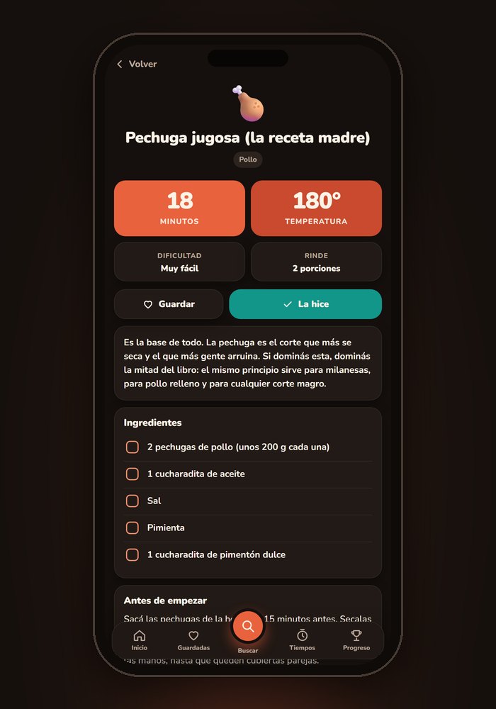 Una receta abierta
