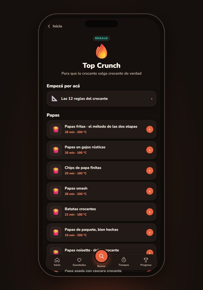 El regalo Top Crunch